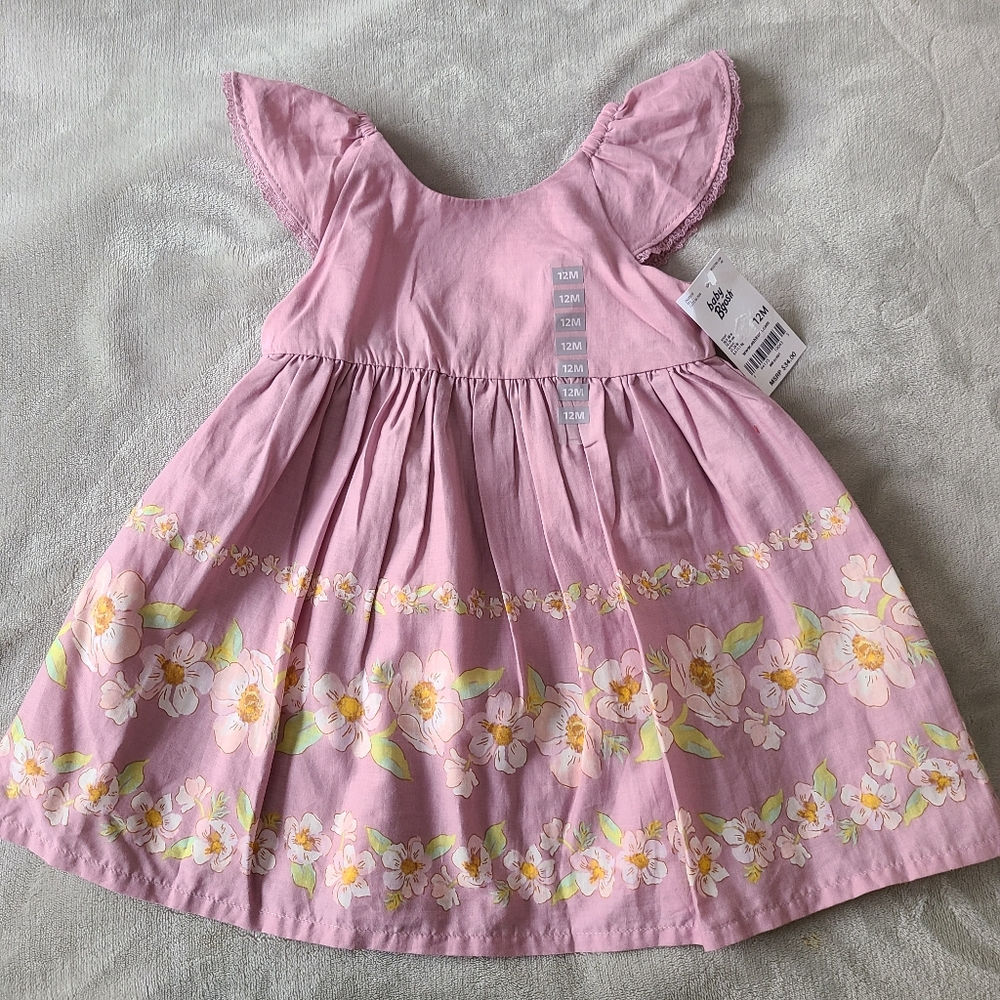 🆕️Baby B'Gosh Purple Floral Dress